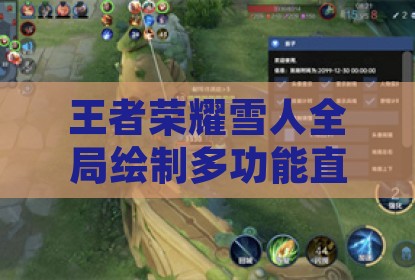 王者荣耀雪人全局绘制多功能直装辅助科技